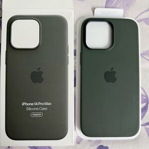 iPhone 14 Pro Max Apple silicone case (olive) 🫒
